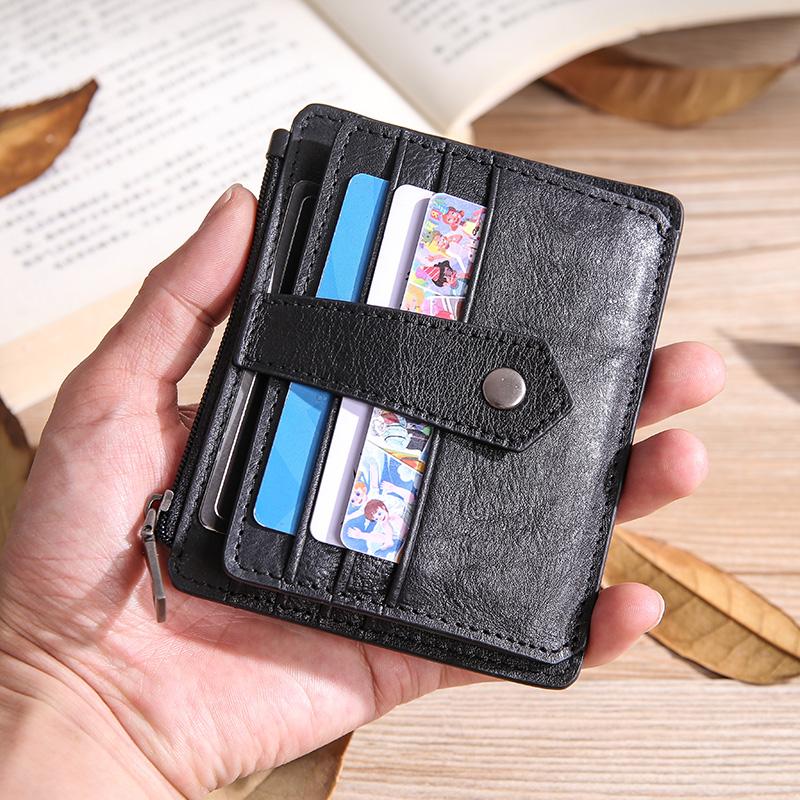 Grey Wallets Men RFID Blocking Tap and Go Wallet Genuine Leather Notecase  Wallet Coins and Id Card Holder Best Gift for Him - Etsy